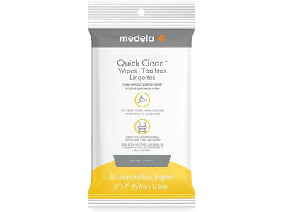 Quick Clean Breast Pump Accessory Wipes