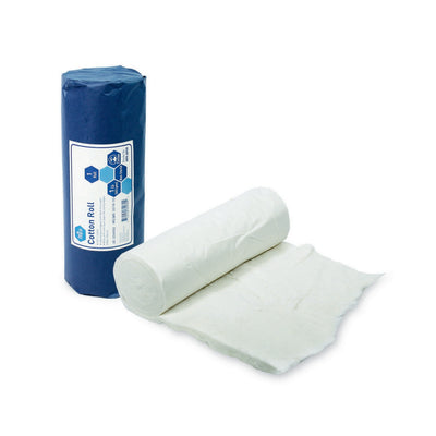 100% Cotton Roll 1lb -Ind Wrap/cutting edges 1/25cs