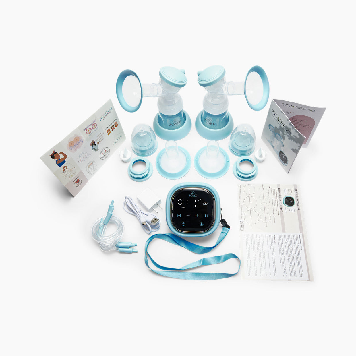 Z2 Double Electric Breast Pump-Zomee