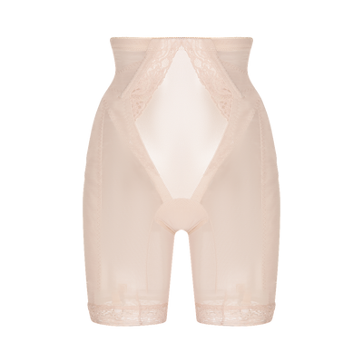 extra firm control high waist zipper girdle