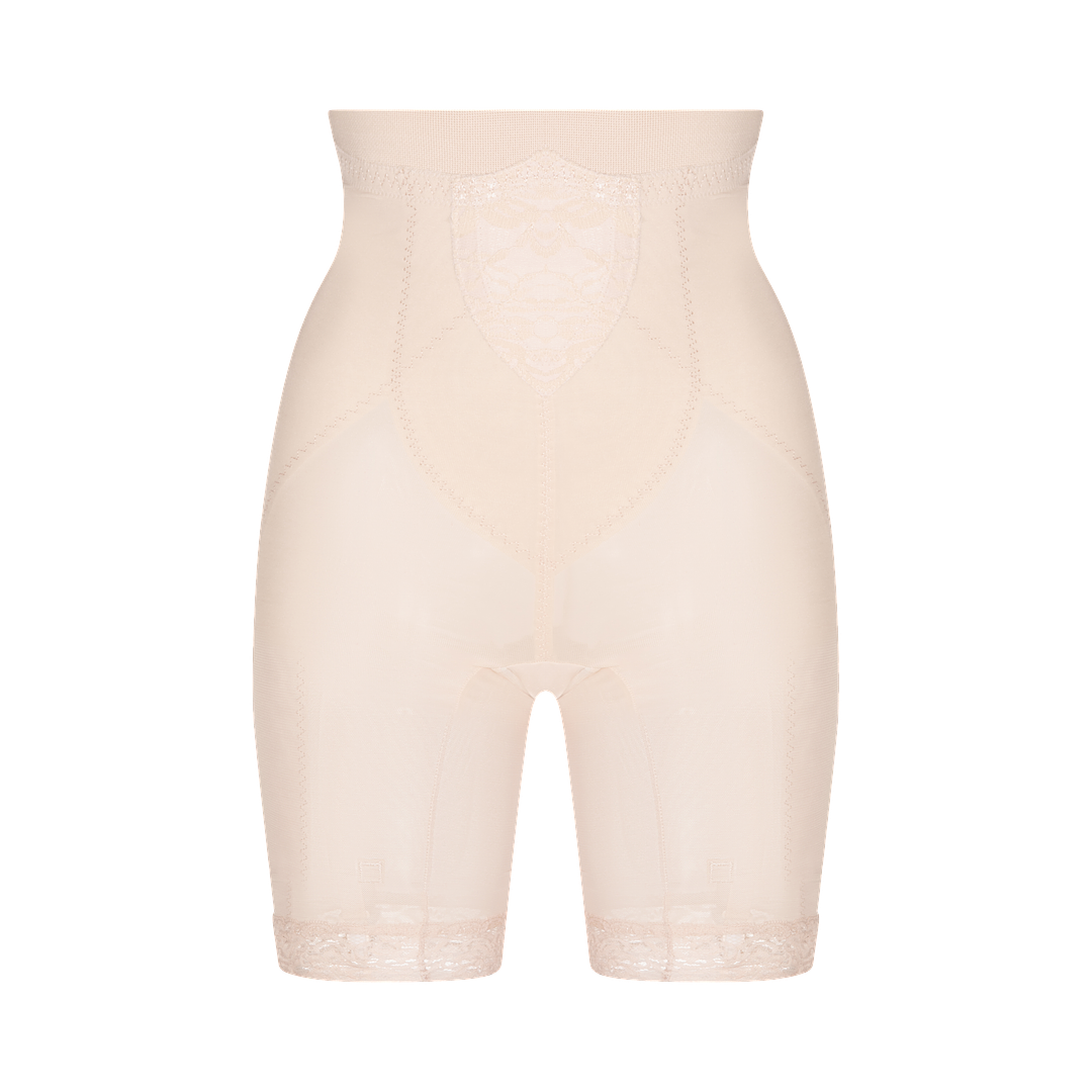 firm control high waist long leg girdle
