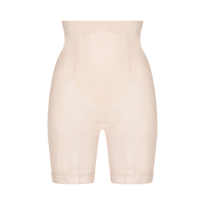 firm control high waist long leg girdle