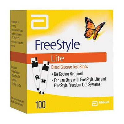 FreeStyle Lite Test Strips 100/Box