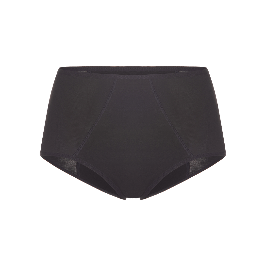 Black-PERIDOT Leak Proof Briefs, Organic Cotton, 3 Pack