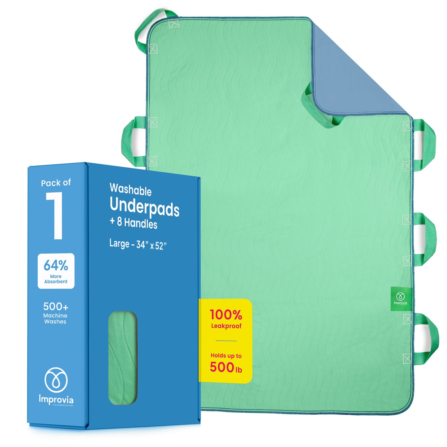 Improvia Positioning Bed Pad with Handles