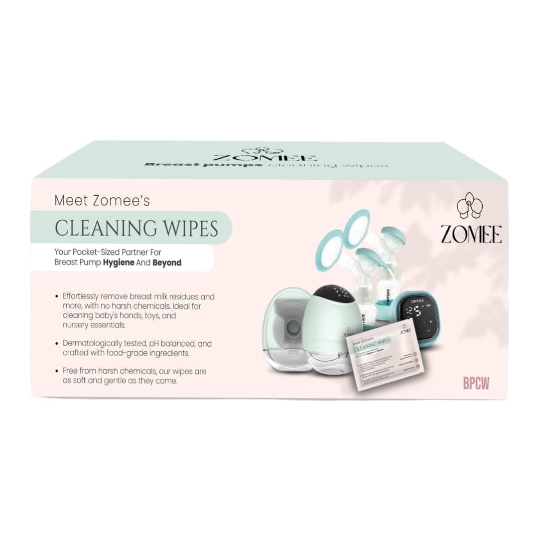 Meet-Zomee Breast Pump Cleaning Wipes