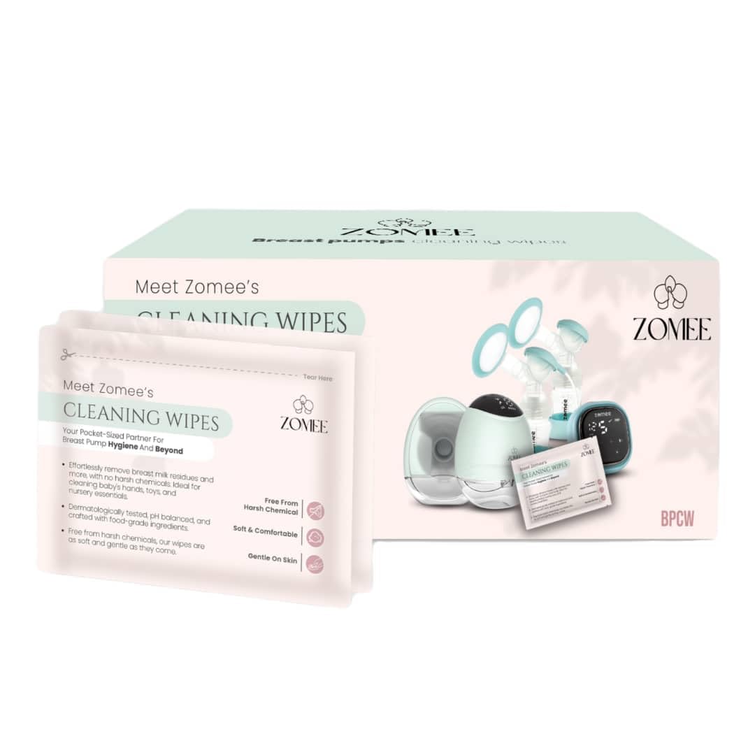Zomee Breast Pump Cleaning Wipes
