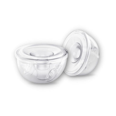 Zomee Hands Free Collection Cups, Silicone, 1 Kit