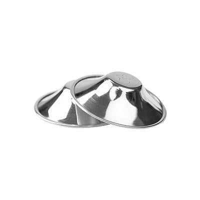 Zomee Original Silver Nursing Cups - Nipple Shields for Nursing Newborn